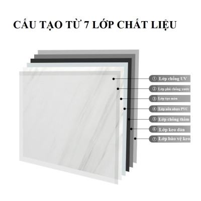 Bộ 10 Tấm Xốp Dán Tường 3D PVC Lá Xanh 60x30cm Keo Sẵn Dày 2,5mm Cao Cấp, Sang trọng
