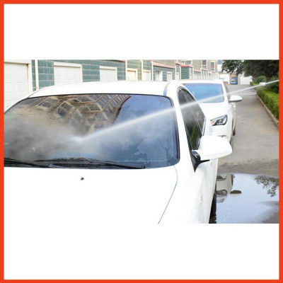 Rửa xe tưới cây Bộ dây và vòi xịt tăng áp lực nước 300% loại 25m cút nhựa,nối nhựa 206701