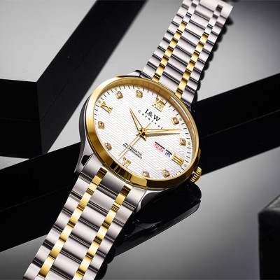 Đồng hồ nam chính hãng IW CARNIVAL IW651G-1 Kính sapphire ,chống xước ,Chống nước 50m ,Bảo hành 24 tháng,Máy cơ (Automatic),dây kim loại thép không gỉ 316L, thiết kế đơn giản dễ đeo