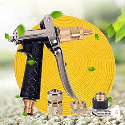 Bộ dây và vòi xịt tăng áp lực nươc 300% loại 10m 712 TI (cút đồng)