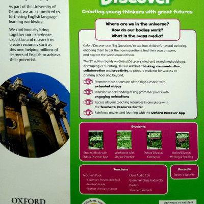 Oxford Discover: Level 4: Student Book Pack