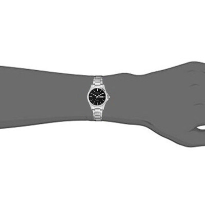 Đồng Hồ Nữ Citizen Dây Thép Không Gỉ EQ0591-81E - Mặt Đen