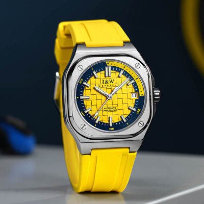 Đồng hồ nam chính hãng IW CARNIVAL IW673G-2,Kính sapphire ,chống xước,Chống nước ,BH 24 tháng,Máy cơ (Automatic)