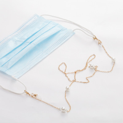 Chuỗi dây đeo mắt kính mix ngọc trai đeo gọng kính đeo khẩu trang chống thất lạc