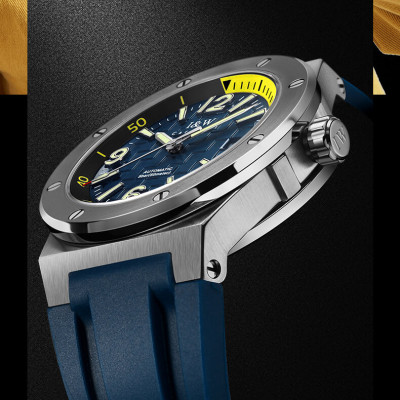 Đồng Hồ Nam I&W CARNIVAL 618G1 Chính Hãng Full Box Chống Nước Kính Chống Xước Dây Da Cao Cấp BH 24T (Máy Cơ Tự Động)