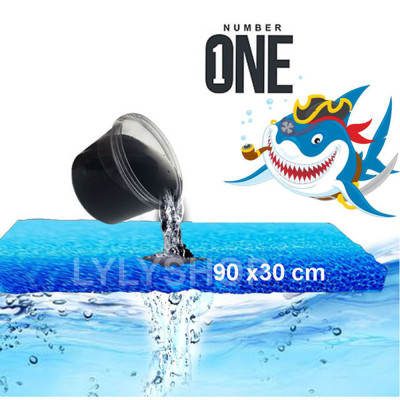 Xốp Lọc Bể Cá 90x 30cm + San Hô Vụn 1KG lọc nước, trang trí bể cá