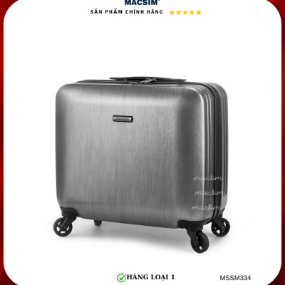 Vali cao cấp Macsim Smooire MSSM334 cỡ 16 inch màu đen - Hàng loại 1