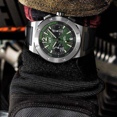 Đồng Hồ Nam I&W Carnival 605G2 Chính Hãng Full Box Chống Nước Kính Chống Xước Dây Da Cao Cấp BH24T (Máy Pin-Quartz)