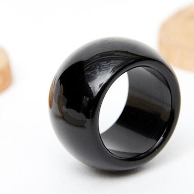 Set nhẫn nam & nữ đá mã não - Ngọc Quý Gemstones