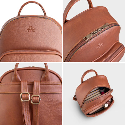 Balo Lata ( Thời trang nữ cá tính cỡ trung - Balo da BAL74 )