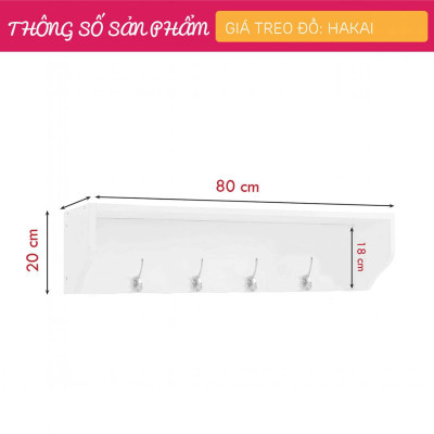 Kệ treo đồ sảnh ra vào SMLIFE Hakai