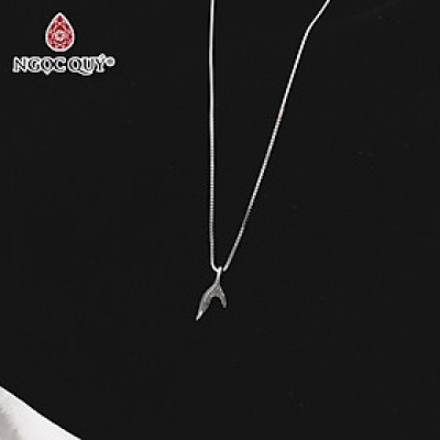 Dây chuyền bạc mặt đuôi cá - Ngọc Quý Gemstones