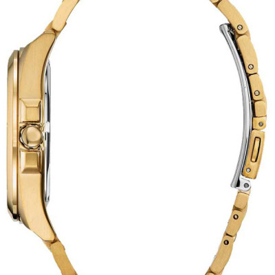 Đồng Hồ Nam Citizen Đính Kim Cương Dây Kim Loại Máy Eco-Drive BM7103-51L - Mặt Xanh (Sapphire)