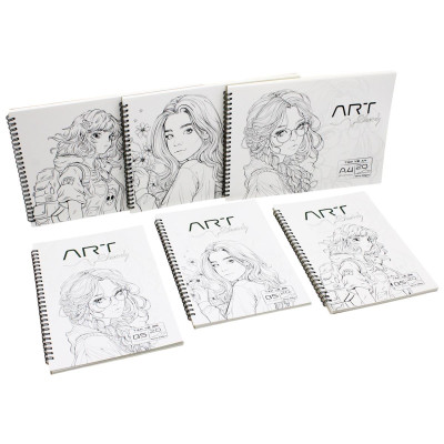 Tập Vẽ Lò Xo Art Sketch B5 - 40 Trang 220 - The Sun 03