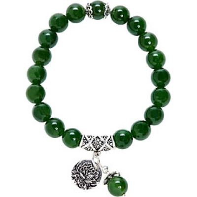 Vòng Mala Ngọc Bích Ngọc Quý Gemstones VT21