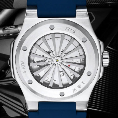 Đồng hồ nam chính hãng IW Carnival IW721G-5,kính sapphire,chống xước,chống nước 50m,Bh 24 tháng,máy cơ (automatic)