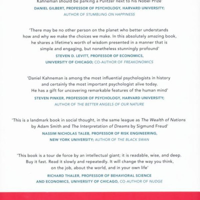 Thinking , Fast and Slow