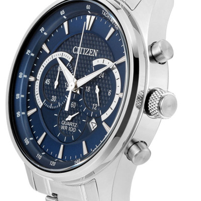 Đồng Hồ Nam Citizen Dây Thép Không Gỉ AN8190-51L - Mặt Xanh