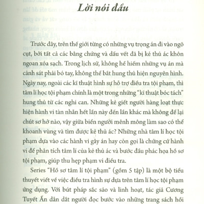 Hồ Sơ Tâm Lí Tội Phạm - Tập 3