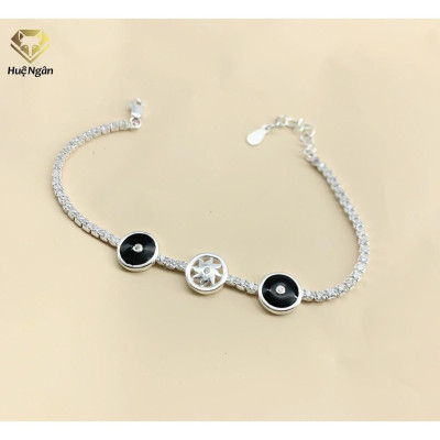 Lắc tay bạc 925 Huệ Ngân-Sun Shines X10