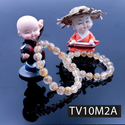 Vòng thạch anh tóc vàng by Anqlo Lusso 10mm-2A