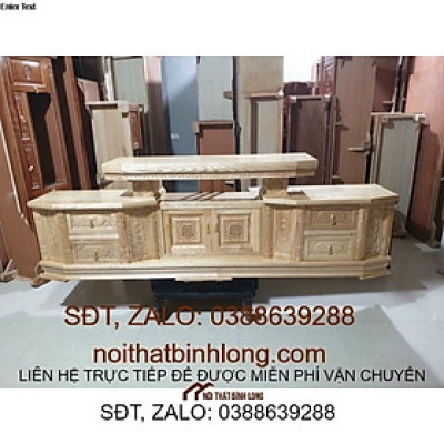kệ ti vi gỗ kt 2m2