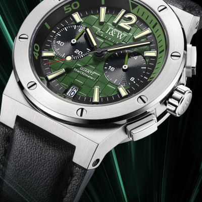 Đồng hồ nam chính hãng IW CARNIVAL IW605G-4 Kính sapphire ,chống xước ,Chống nước 30m ,Bảo hành 24 tháng,Máy điện tử(Pin),dây da cao cấp, thiết kế đơn giản dễ đeo