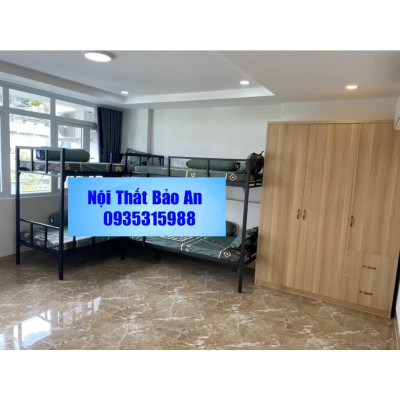 Giường sắt homestay dành cho ký túc xá - Nội Thất Bảo An