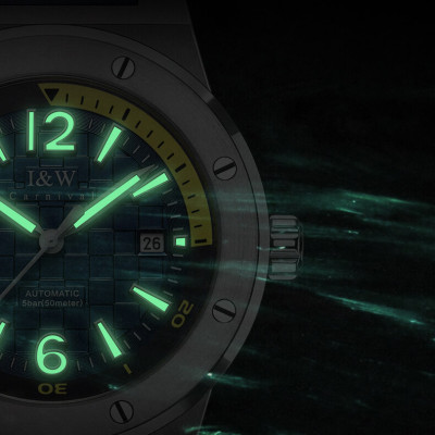 Đồng Hồ Nam I&W CARNIVAL 618G1 Chính Hãng Full Box Chống Nước Kính Chống Xước Dây Da Cao Cấp BH 24T (Máy Cơ Tự Động)