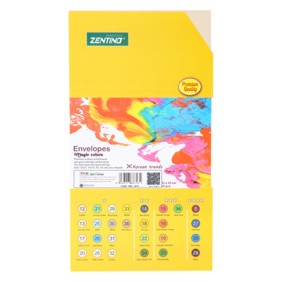 Xấp 10 Bao Thư Digno Giấy Grap Tmg-8613 (12 x 22 cm) - Màu Ngẫu Nhiên