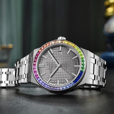 Đồng hồ nam chính hãng IW Carnival IW716G-6 ,Kính sapphire,chống xước,Chống nước30m,BH24 tháng,Máy điện tử(pin),dây da