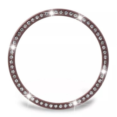 Khung viền bezel 41mm ( benzen ) đính hạt và dây Milanese 20mm dành cho Samsung Galaxy Watch 3 41mm