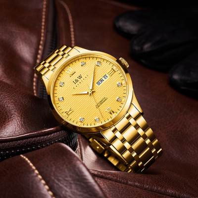 Đồng hồ nam chính hãng IW CARNIVAL IW651G-2 Kính sapphire ,chống xước ,Chống nước 50m ,Bảo hành 24 tháng,Máy cơ (Automatic),dây kim loại thép không gỉ 316L, thiết kế đơn giản dễ đeo