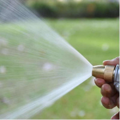 Bộ dây và vòi xịt rửa xe tưới cây tăng áp 3-5m (cút nhựa nối nhựa đen) 206817