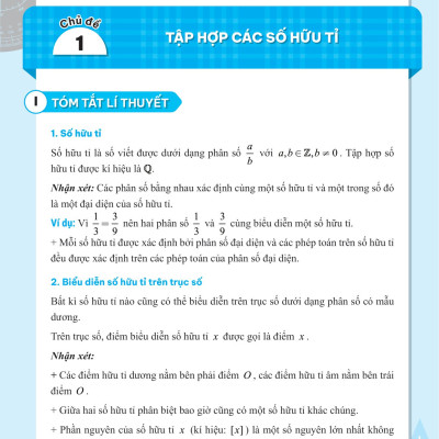 Sổ Tay Kiến Thức - Phương Pháp - Dạng Bài Đại Số Và Hình Học Toán Lớp 7 _MEGA