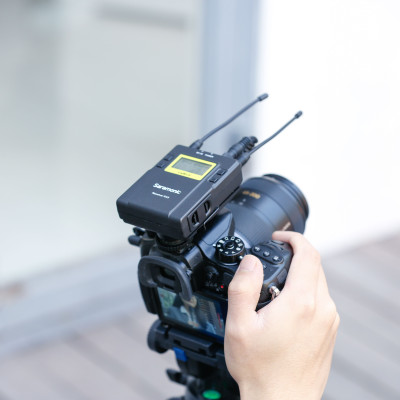 Bộ Micro Thu Âm Không Dây Saramonic Uwmic9 Kit1 - Quay Phim / Vlog / Livestream - Hàng Chính Hãng 