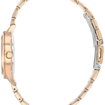 Đồng Hồ Nữ Citizen Dây Kim Loại Máy Eco-Drive EW2533-89D - Mặt Xà Cừ