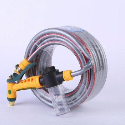 Vòi Xịt Rửa Xe Tưới Cây️️ Bộ dây và vòi xịt tăng áp lực nươc gấp 3 lần loại 10m 206716 - dây vàng 