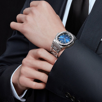 Đồng hồ nam chính hãng IW CARNIVAL IW735G-1 Kính sapphire ,chống xước ,Chống nước 50m ,Bảo hành 24 tháng,Máy cơ (Automatic),dây kim loại thép 316L không gỉ, thiết kế đơn giản dễ đeo