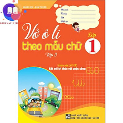 Sách - Vở ô li theo mẫu chữ lớp 1/2 (Kết nối tri thức với cuộc sống)