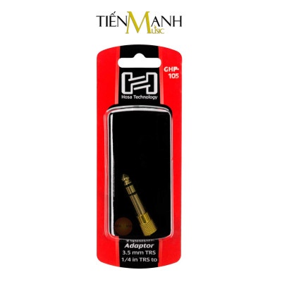 [Cao Cấp] Đầu Jack chuyển đổi âm thanh Hosa từ cổng 3 ly sang 6 ly GHP105, GMP112 - Giắc 3.5mm 6.5mm, 6li 3li, 3ly 6ly, 3 li 6 li GHP-105, GMP-112 Hàng Chính Hãng - Kèm Móng Gẩy DreamMaker