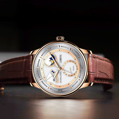 Đồng hồ nam chính hãng LOBINNI L17011-1 chuẩn Thụy Sỹ