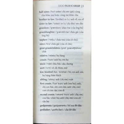 Sách - 3500 Từ Vựng Tiếng Anh Theo Chủ Đề - Sách Trắng Đen - Minh Thắng