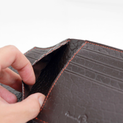 Ví da bò nam Handmade AT leather WEN-02