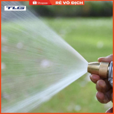 Bộ dây và vòi xịt rửa xe tưới cây tăng áp 3-5m (cút nhựa nối nhựa đen) 206817