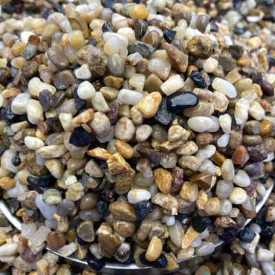 5KG Sỏi Suối 3 Màu (Size Nhỡ) | Trang Trí Bể Cá, Tiểu Cảnh, Non Bộ Đẹp, May Mắn!