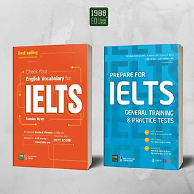 Sách - Combo 2 Cuốn: Check Your English Vocabulary For Ielts + Prepare For Ielts General Training & Practice Tests