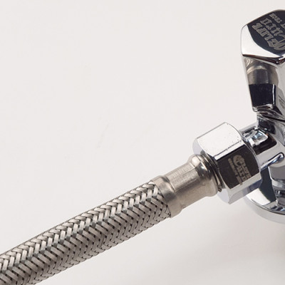 Van giảm áp và khóa đường nước Đồng mạ Chrome Eurolife EL-X40 (Trắng bạc)