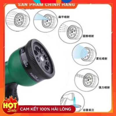 Vòi xịt nước tưới cây rửa xe 8 chế độ 206815