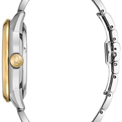 Đồng Hồ Nam Bulova Dây Thép Không Gỉ 98A214 - Mặt Trắng
